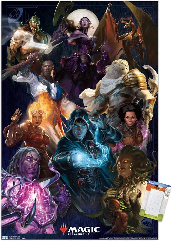 Trends International Magic: The Gathering - Group Wall Poster, 22.375